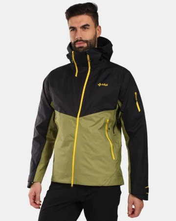 KILPI METRIX-M Zelená pánská nepromokavá outdoorová bunda KILPI METRIX-M Zelená pánská nepromokavá outdoorová bunda