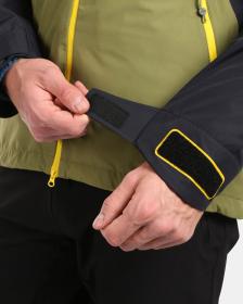 KILPI METRIX-M Zelená pánská nepromokavá outdoorová bunda