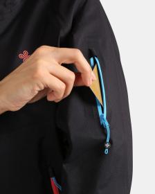 KILPI METRIX-W Černá dámská nepromokavá bunda