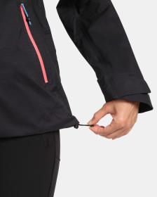 KILPI METRIX-W Černá dámská nepromokavá bunda