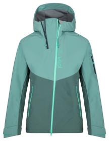 KILPI METRIX-W Tmavě zelená dámská outdoorová bunda KILPI METRIX-W Tmavě zelená dámská outdoorová bunda