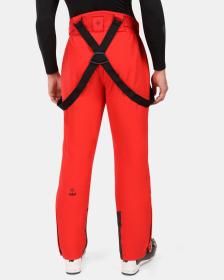 KILPI MIMAS-M Červené pánské lyžařské kalhoty