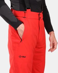 KILPI MIMAS-M Červené pánské lyžařské kalhoty