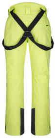 KILPI MIMAS-M Světle zelené pánské lyžařské kalhoty