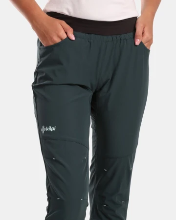 KILPI MIMI-W Tmavě zelené dámské outdoorové kalhoty
