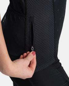 KILPI MOATE-W Černý dámský cyklistický dres