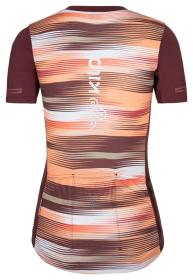 Kilpi MOATE-W tmavě červený dámský cyklistický dres