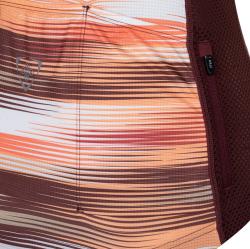 Kilpi MOATE-W tmavě červený dámský cyklistický dres