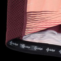 Kilpi MOATE-W tmavě červený dámský cyklistický dres