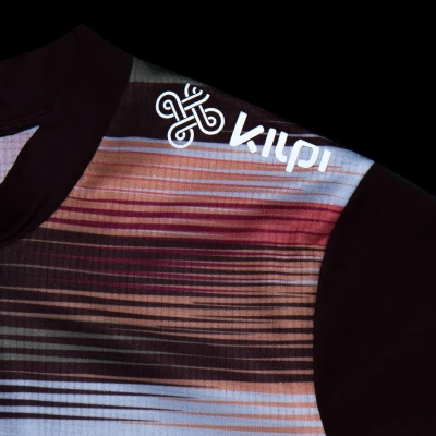 Kilpi MOATE-W tmavě červený dámský cyklistický dres