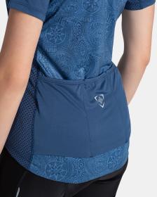 KILPI MOATE-W Tmavě modrý dámský cyklistický dres