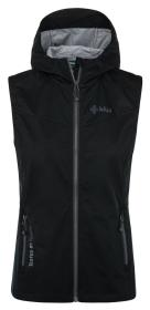 Kilpi MONILEA-W černá dámská softshell vesta Kilpi MONILEA-W černá dámská softshell vesta