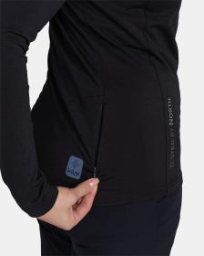 KILPI MONTALE-W Černá dámská mikina