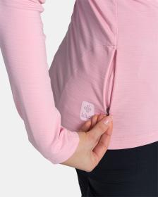 KILPI MONTALE-W Světle růžová dámská mikina