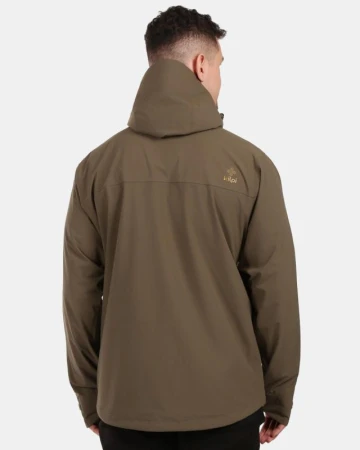 KILPI MONTANA-M Khaki pánská outdoorová bunda