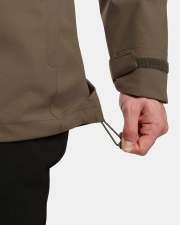 KILPI MONTANA-M Khaki pánská outdoorová bunda