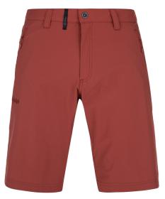 Kilpi MORTON-M tmavě červené outdoorové kraťasy Kilpi MORTON-M tmavě červené outdoorové kraťasy