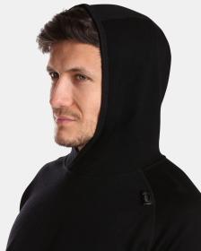 KILPI MOSEO-M Černý pánský svetr s merino vlny