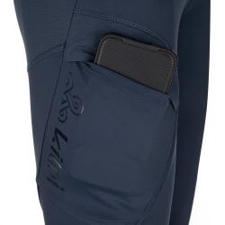Kilpi MOUNTERIA-W Tmavě modré dámské outdoorové legíny