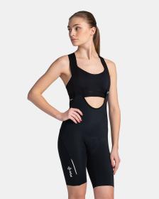 KILPI MURIA-W Čierne dámske cyklistické kraťasy