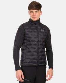 KILPI NAI-M Černá pánská zateplená vesta KILPI NAI-M Černá pánská zateplená vesta
