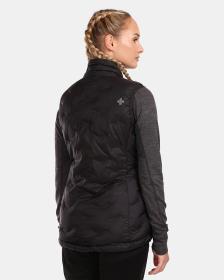 KILPI NAI-W Čierna dámska zateplená vesta