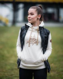 KILPI NAI-W Čierna dámska zateplená vesta