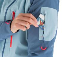 Kilpi NALAU-W modrá dámská bunda