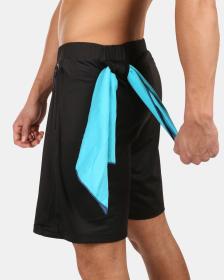 KILPI NANTES-M Čierne pánske fitness šortky