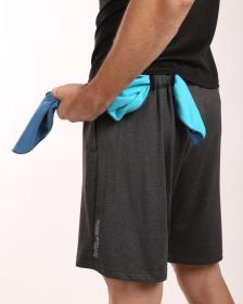 KILPI NANTES-M Čierne pánske fitness šortky