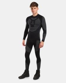 KILPI NATHAN-M Černé pánské termo triko