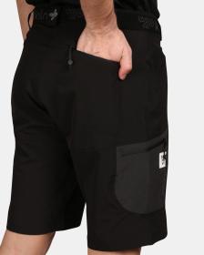 KILPI NAVIA-M Čierne pánske šortky