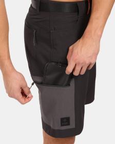 Kilpi NAVIA-M Černé pánské šortky