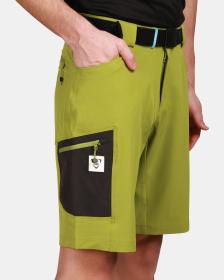 KILPI NAVIA-M Zelené pánské šortky
