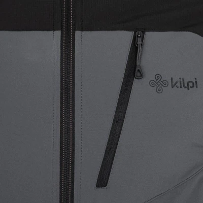 Kilpi NEATRIL-M tmavě šedá pánská softshellová bunda