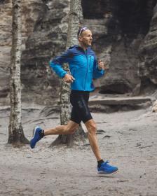 KILPI NEATRIL-M Modrá pánská softshellová bunda