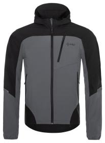 Kilpi NEATRIL-M tmavě šedá pánská softshellová bunda