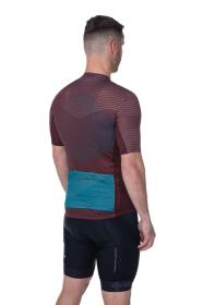 Kilpi NERITO-M tmavě červený pánský cyklistický dres