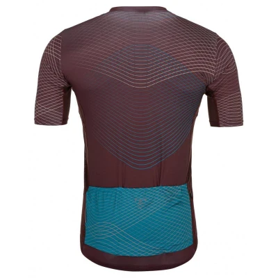 Kilpi NERITO-M tmavě červený pánský cyklistický dres