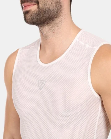 KILPI NETTY-U Bílé unisex sportovní tílko