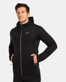 KILPI NEVIA-M Černá pánská mikina