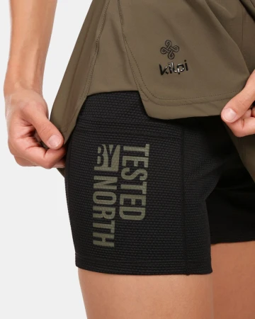 KILPI NINA-W Khaki dámská outdoorová sukně