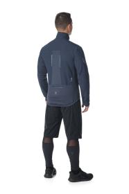 KILPI NORDIM-M Čierna pánska bežecká bunda