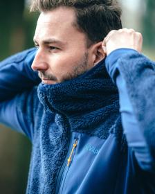 KILPI NORKA-M Tmavě modrá pánská hřejivá mikina