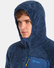 KILPI NORKA-M Tmavě modrá pánská hřejivá mikina