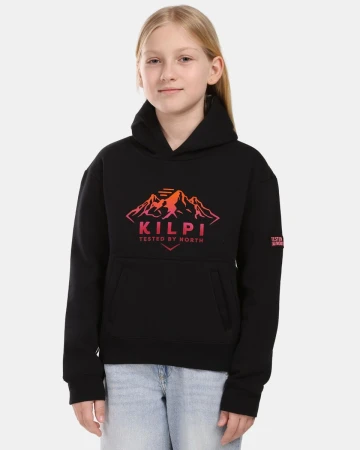 KILPI NORTHEN-JG Černá dívčí mikina