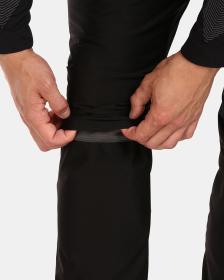 KILPI NORWEL-M Čierne pánske bežecké nohavice