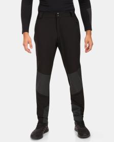 KILPI NUUK-M Černé pánské outdoorové kalhoty KILPI NUUK-M Černé pánské outdoorové kalhoty