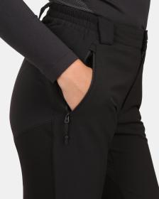 KILPI NUUK-W Černé dámské outdoorové kalhoty