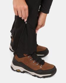 KILPI NUUK-W Černé dámské outdoorové kalhoty POUZE 40 (VÝPRODEJ)